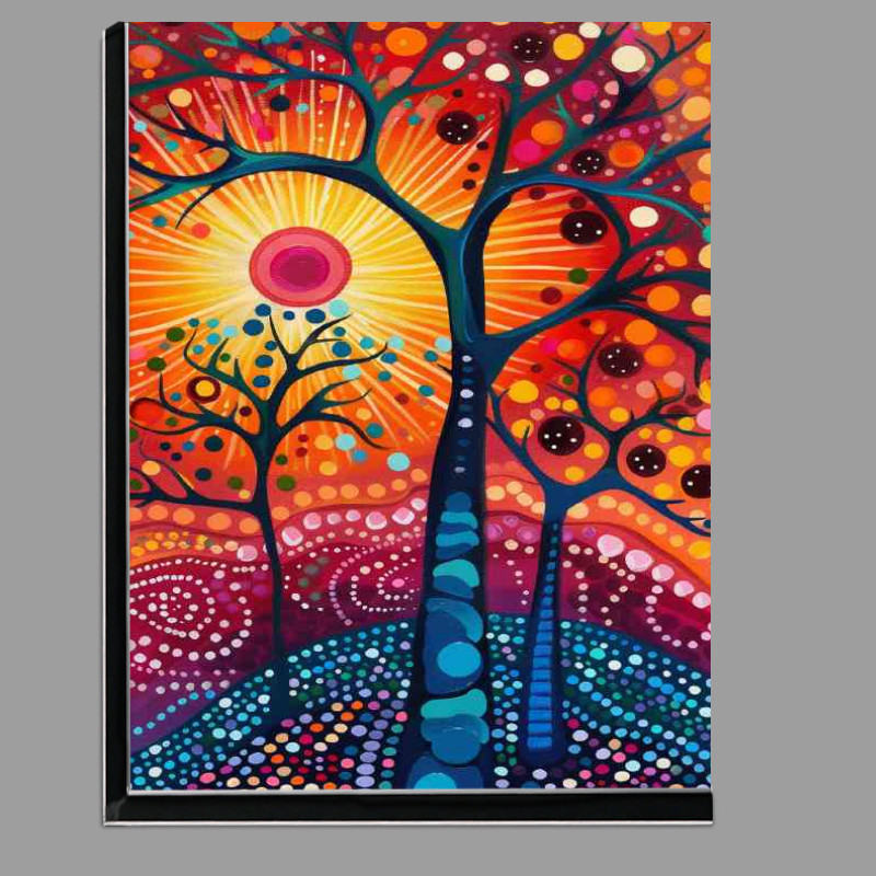 Buy Di-Bond : (Abstract circles in the trees)