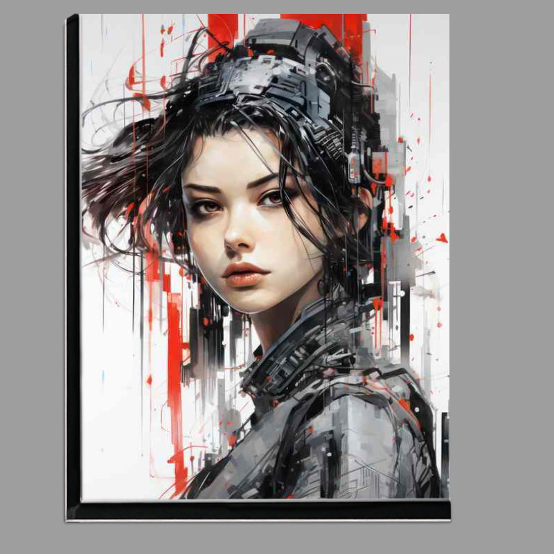 Buy Di-Bond : (cyberpunk style style art with a touch of red colour)