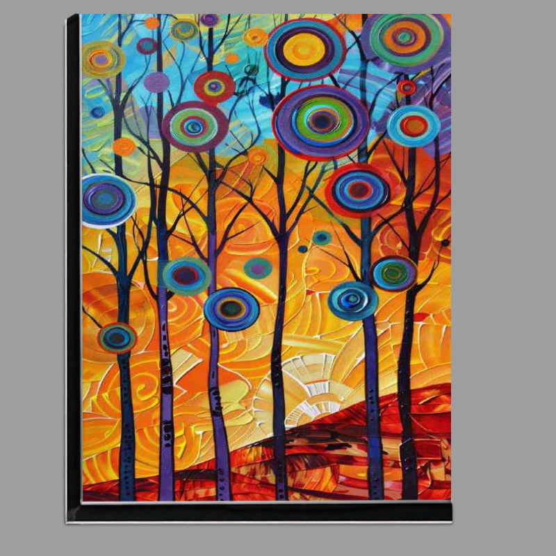 Buy Di-Bond : (Surreal trees full circles)