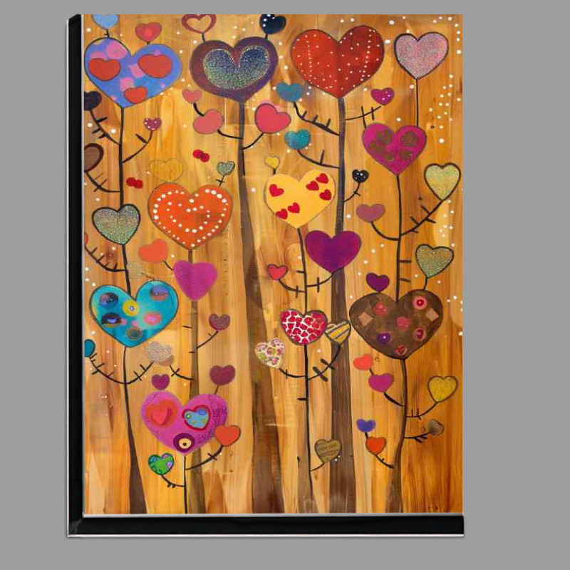 Buy Di-Bond : (Polka dots and love sticks)