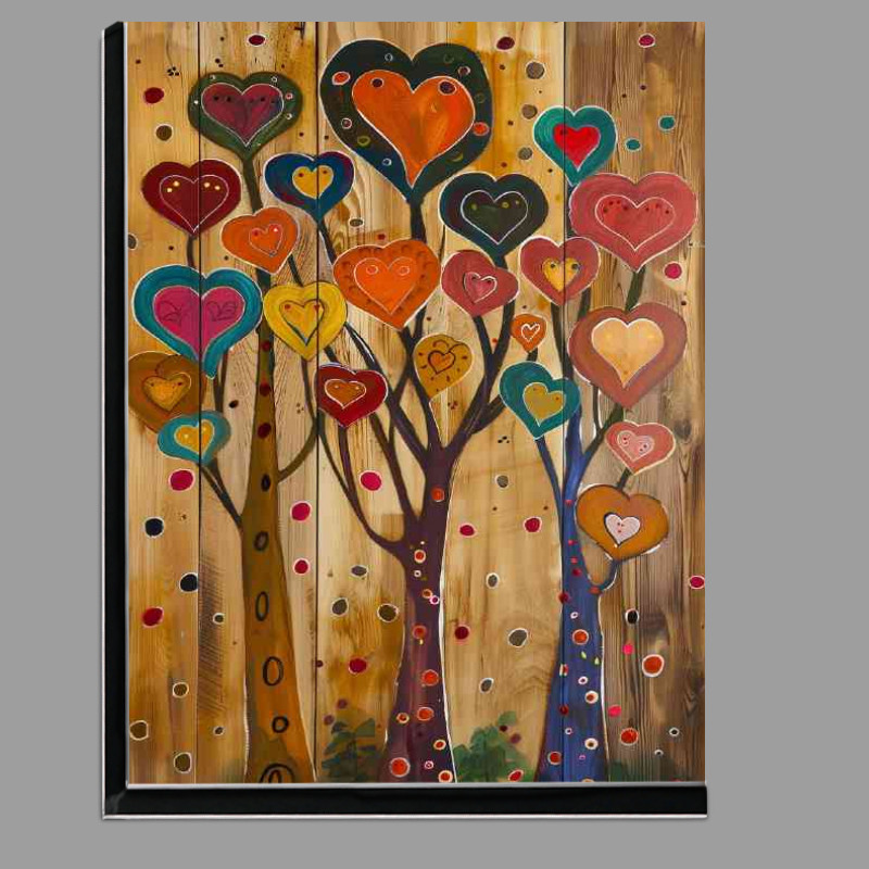 Buy Di-Bond : (Whimsical love tree)