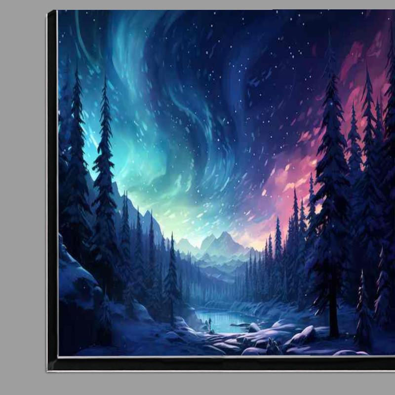 Buy Di-Bond : (Northern Lights Natures Spectacular Light Show)