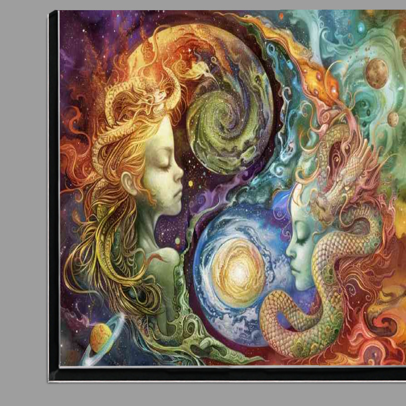 Buy Di-Bond : (Ying and yang style vision art)