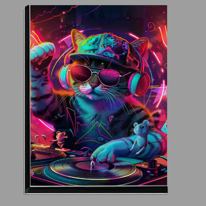 Buy Di-Bond : (Dj cat neon music)