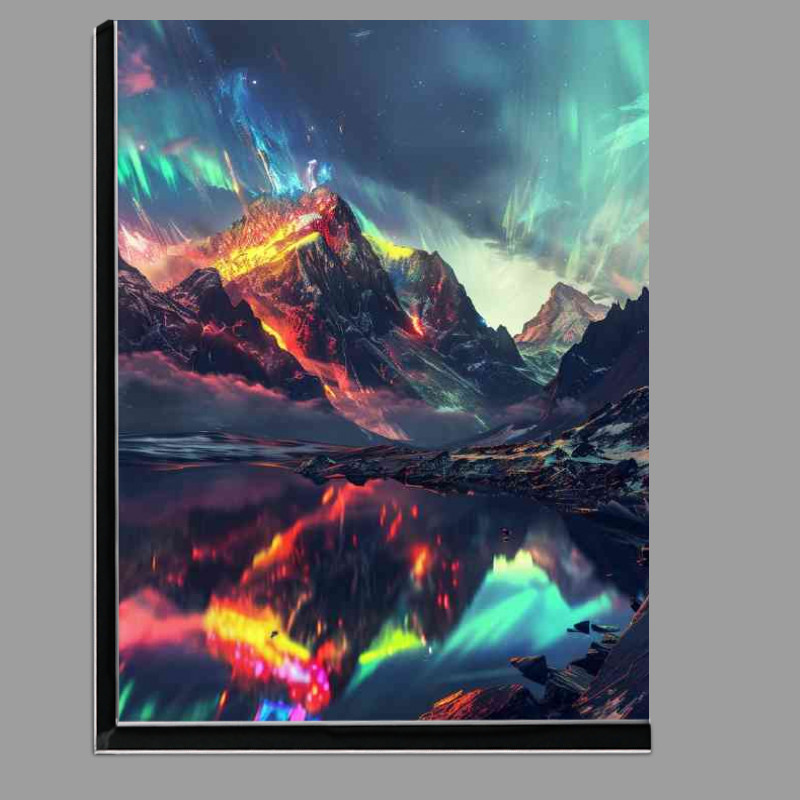 Buy Di-Bond : (Northern Lights Spectacular Aurora borealis)