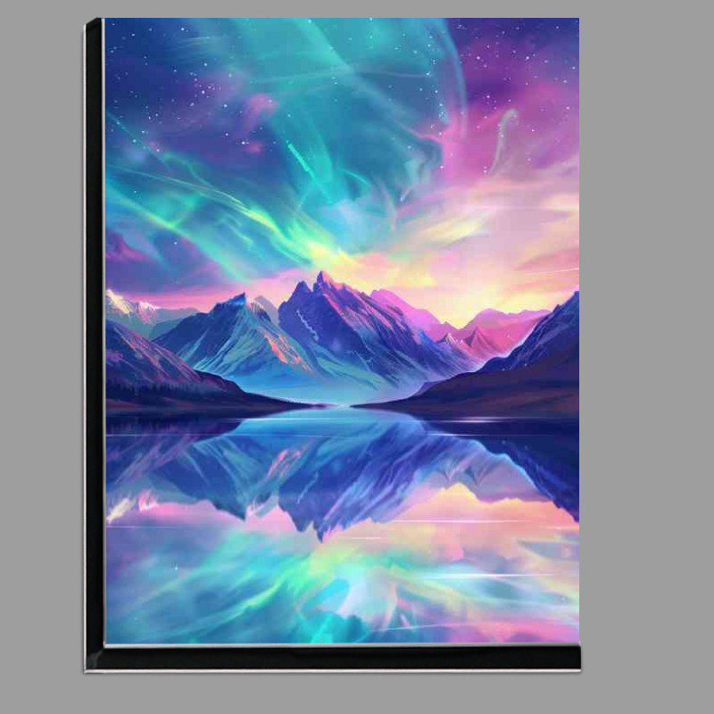 Buy Di-Bond : (Northern Lights and Frozen Landscapes)
