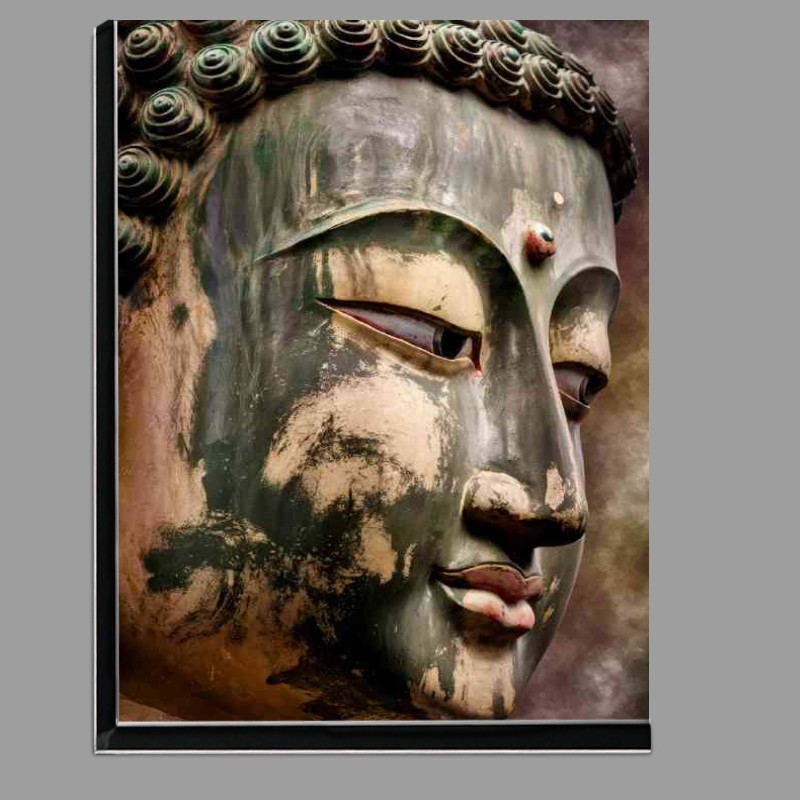 Buy Di-Bond : (Close up of a statue buddha)