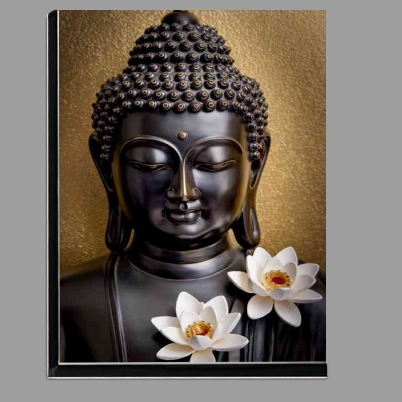Buy Di-Bond : (Statue of buddha with gold background)
