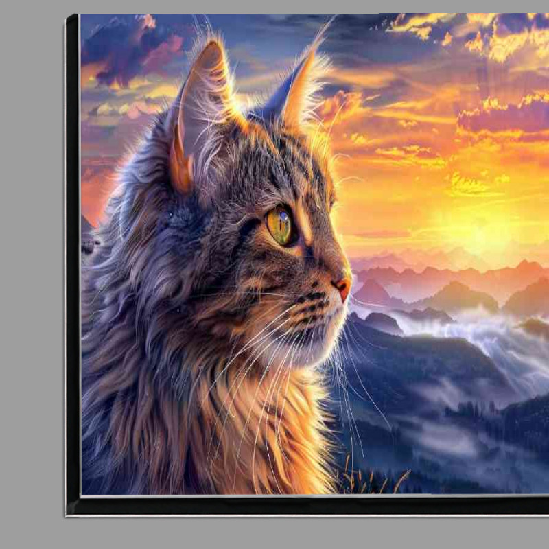 Buy Di-Bond : (Cat with the golden eyes)