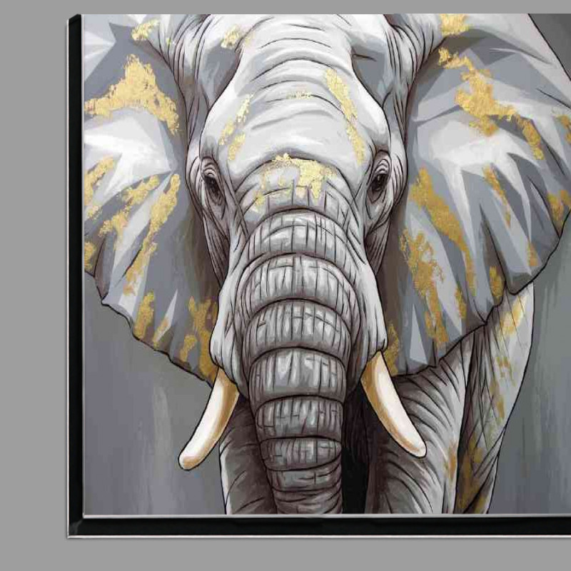 Buy Di-Bond : (Artistic portrayal of an elephant)