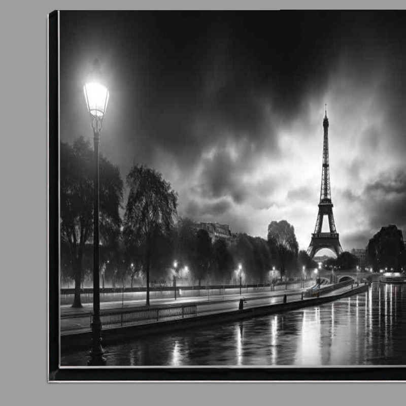 Buy Di-Bond : (Paris streets black and white)