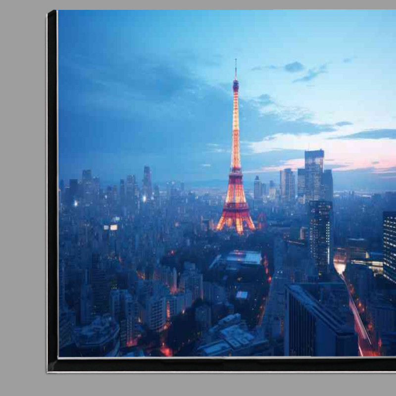 Buy Di-Bond : (Tokyo city skyline efiel tower mix)