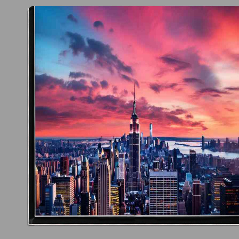 Buy Di-Bond : (West sice views of the empire state building)