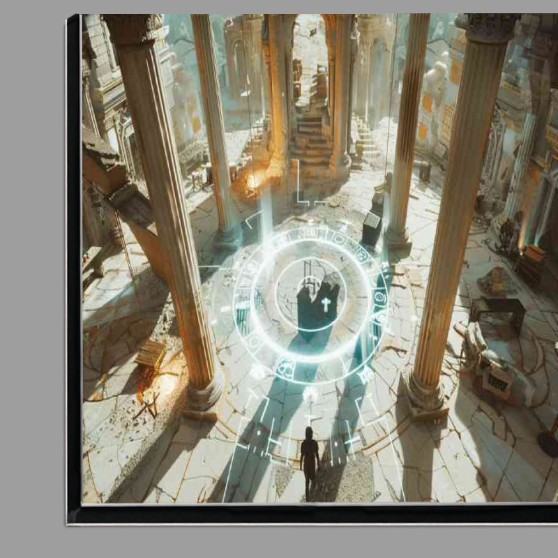Buy Di-Bond : (Standing in the centre of an acent temple)
