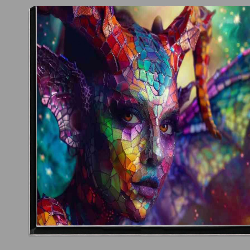 Buy Di-Bond : (Fairy woman with horns and dragon wings)