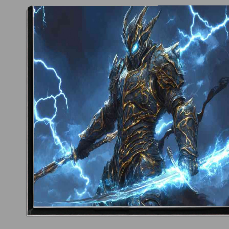 Buy Di-Bond : (Fantasy knight with ice blue sword)