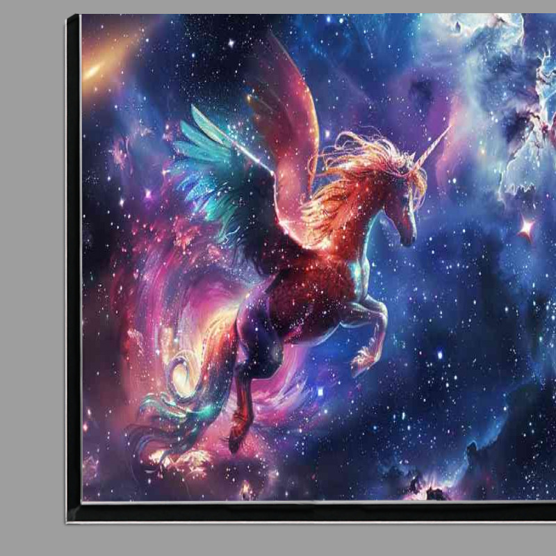 Buy Di-Bond : (Iridescent water horse with wings)