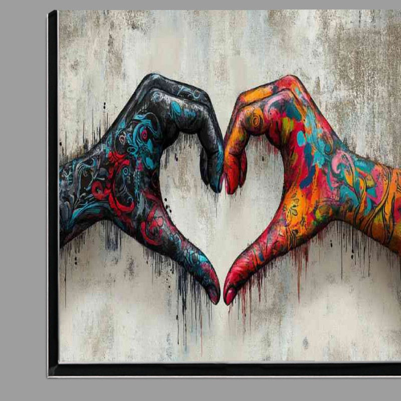 Buy Di-Bond : (Heart haands in love shape)