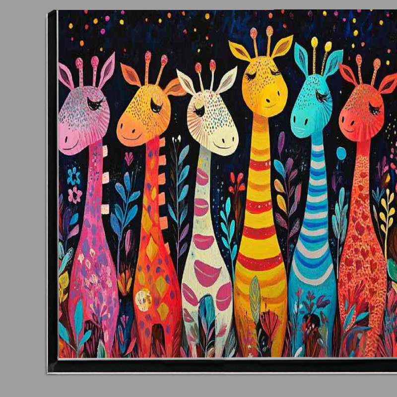 Buy Di-Bond : (Whimsical zebra art family)
