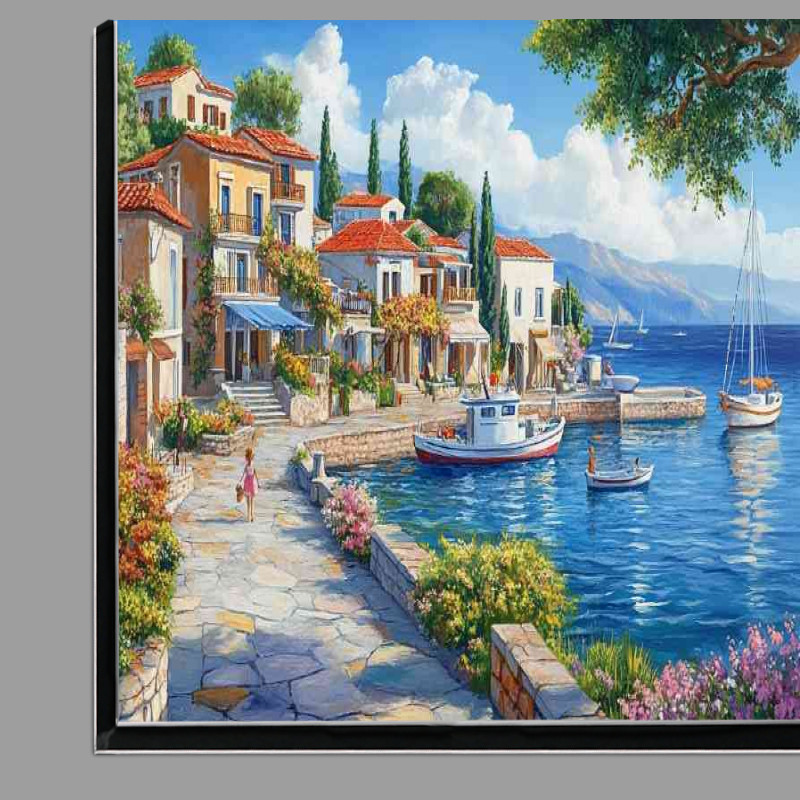 Buy Di-Bond : (Picturesque Mediterraneancoastal resort)