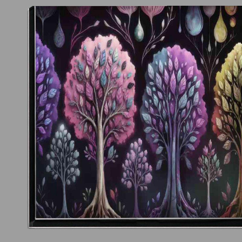 Buy Di-Bond : (A mystical and dreamy image of a series of trees)