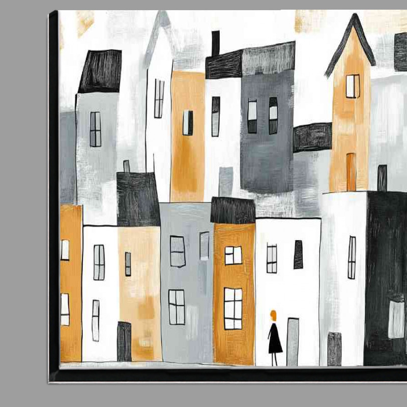 Buy Di-Bond : (Painting of houses and buildings)