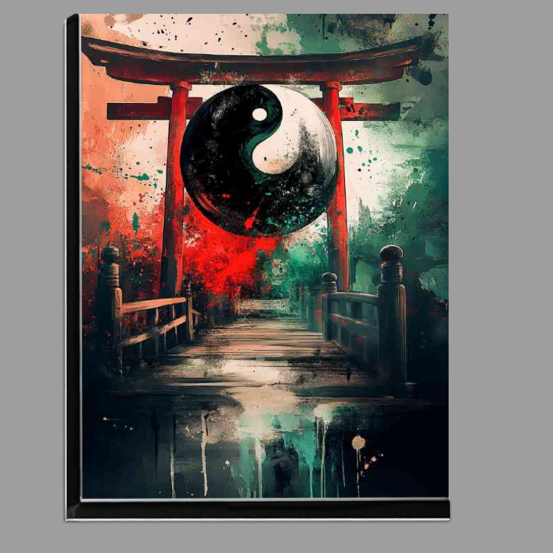Buy Di-Bond : (Yin yang symbol a torii gate in the background)