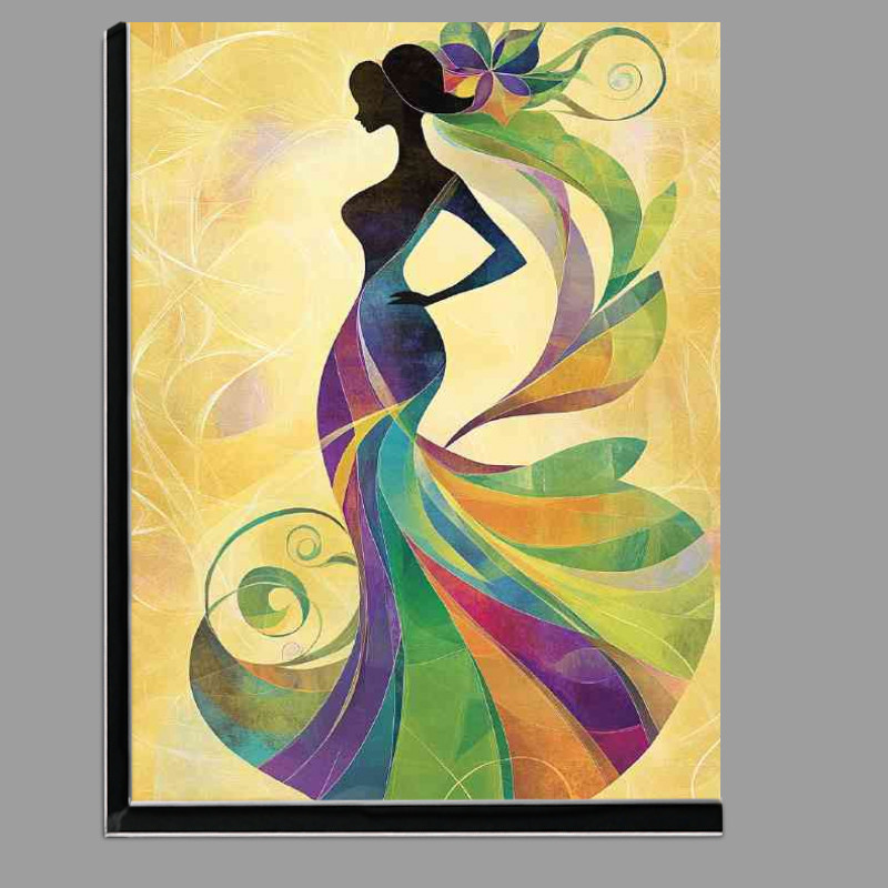 Buy Di-Bond : (Female figure in an elegant dress)
