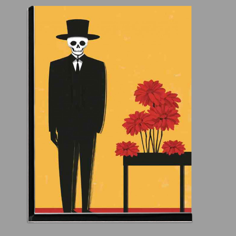 Buy Di-Bond : (Man in a black suit and top hat with a skull like)