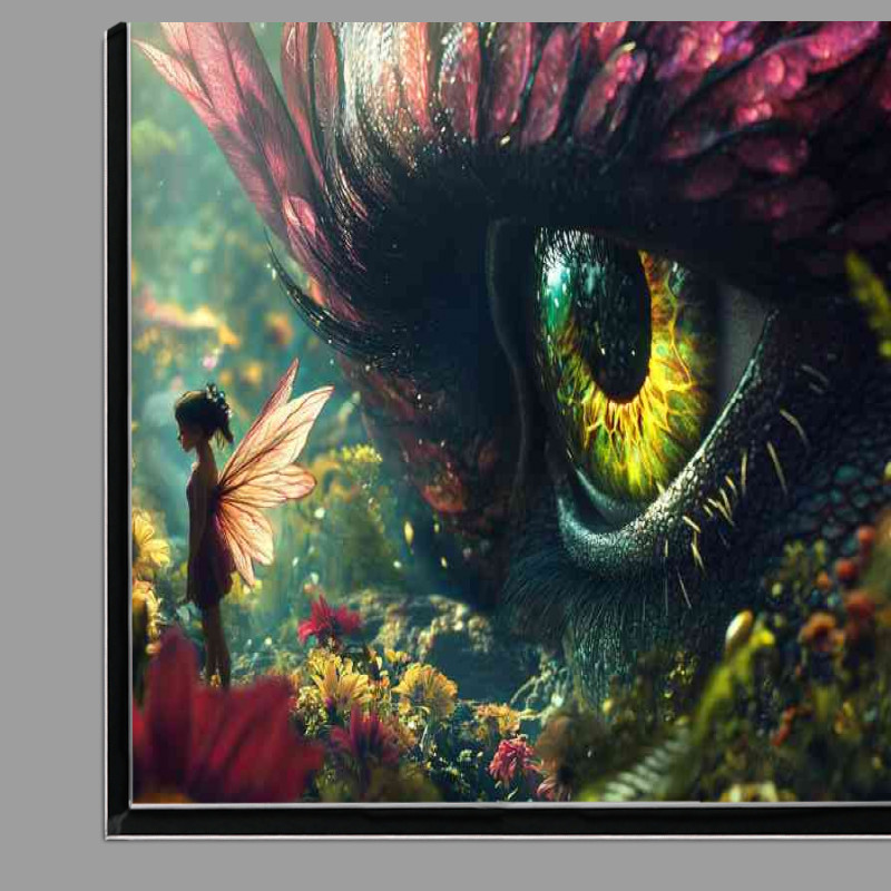 Buy Di-Bond : (Large eye is watching over the girl a small fairy)