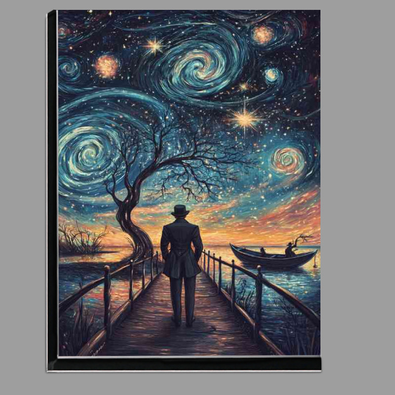 Buy Di-Bond : (Edwardian gentleman staning on the jetty)
