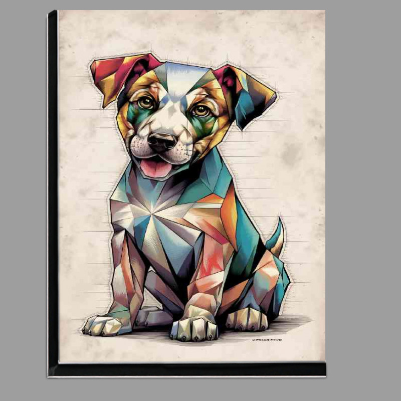 Buy Di-Bond : (The geometric little puppy dog)