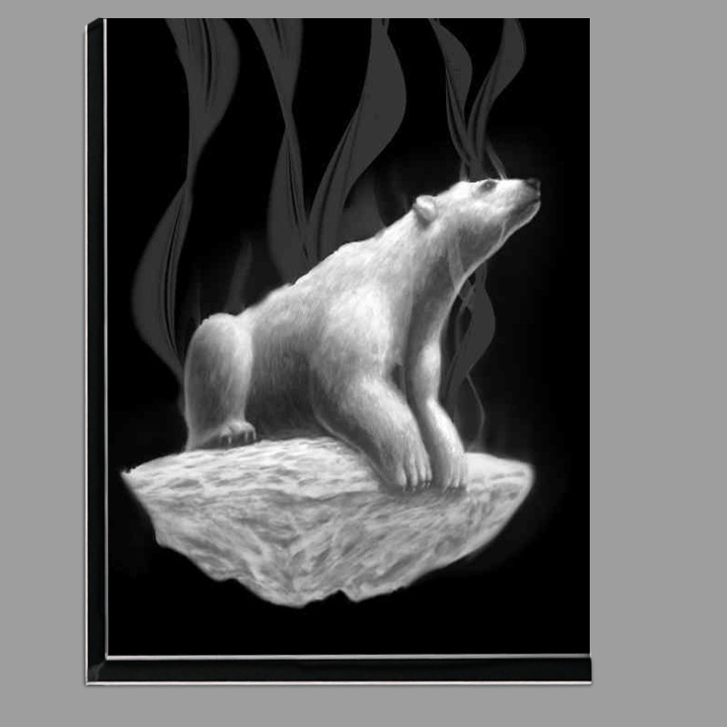 Buy Di-Bond : (Fading Polar Bear)