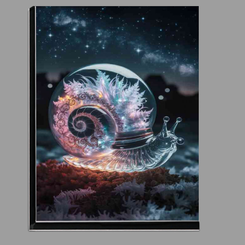 Buy Di-Bond : (Magical transparent snail at night)