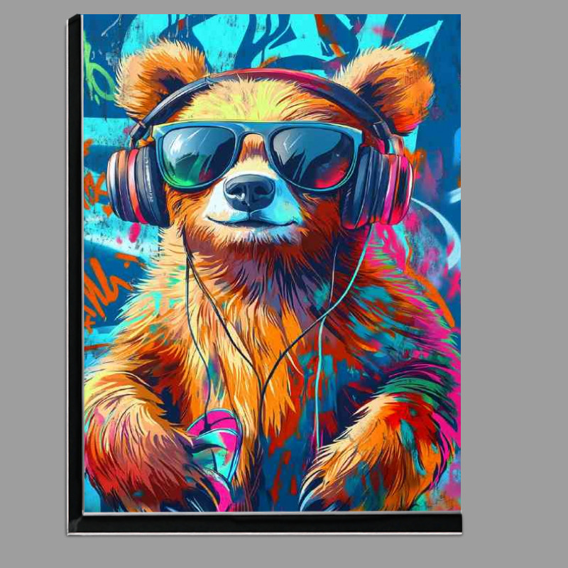 Buy Di-Bond : (Bear wearing sunglasses and headphones)