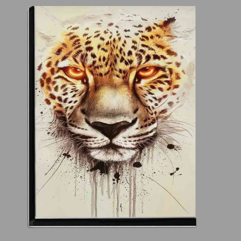 Buy Di-Bond : (Leopards face powerful embrace)