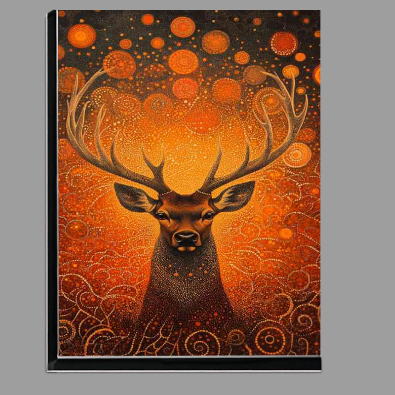 Buy Di-Bond : (Red deer with antlers)