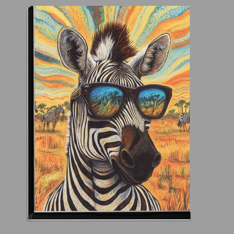 Buy Di-Bond : (Zebra wearing sunglasses)