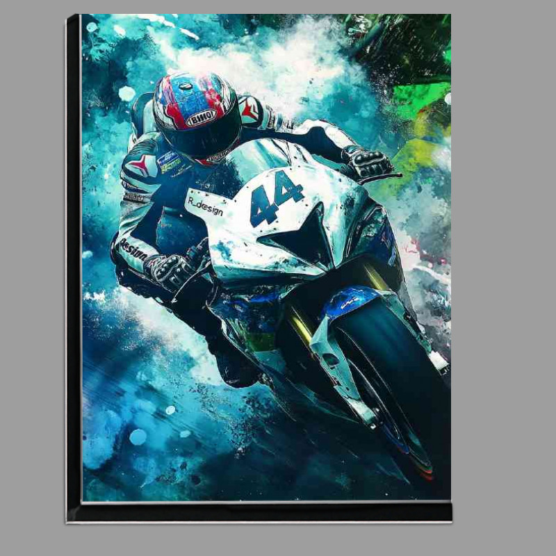 Buy Di-Bond : (Moto Gp bike of R design with number 4 BMW M6 inspired)