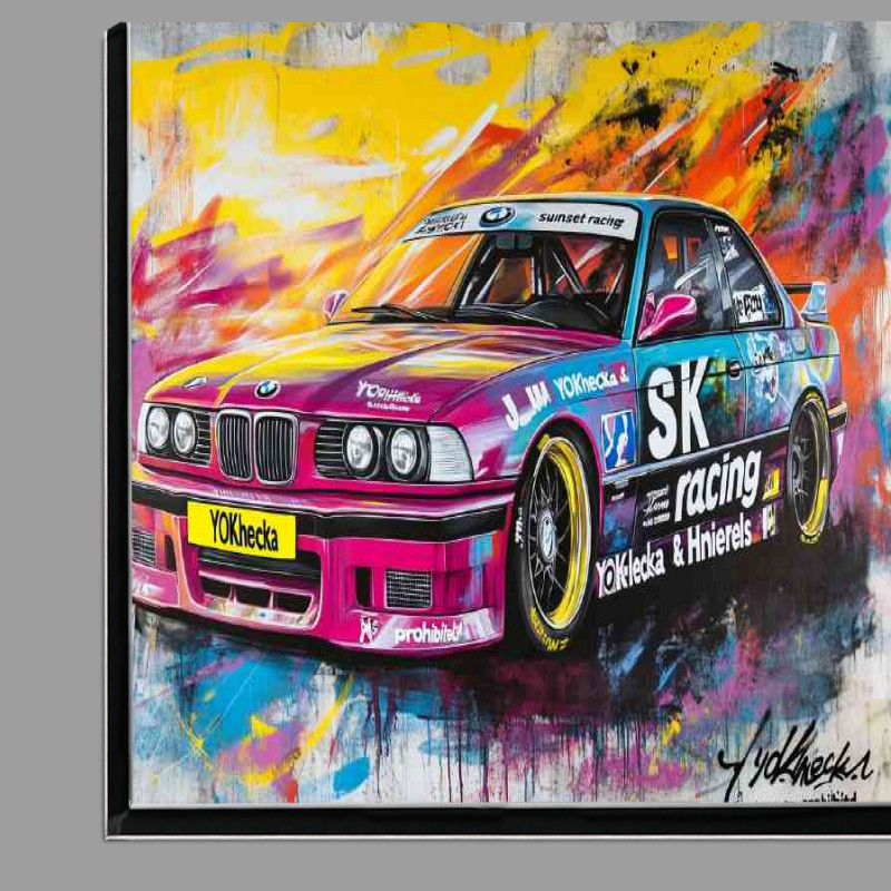 Buy Di-Bond : (Painting of an E36 M5 race car)