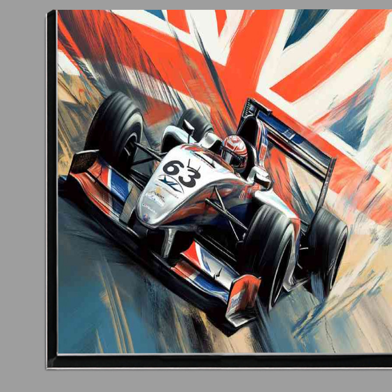 Buy Di-Bond : (Racing formula one style with the british flag)