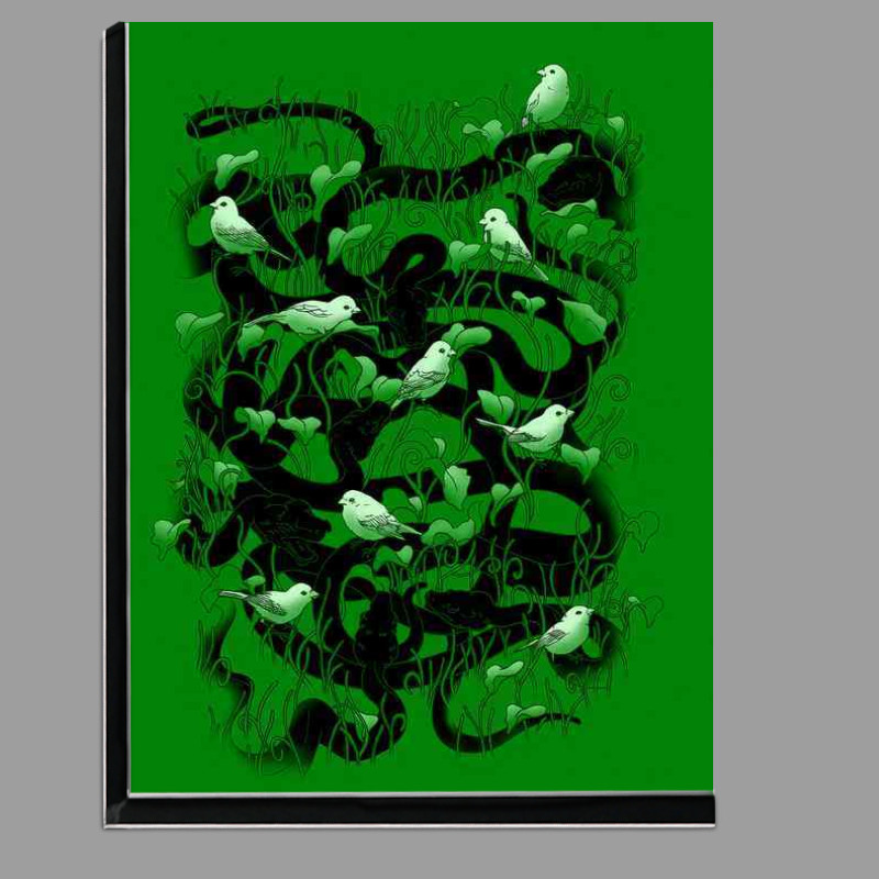 Buy Di-Bond : (Snakes And Birds Green)
