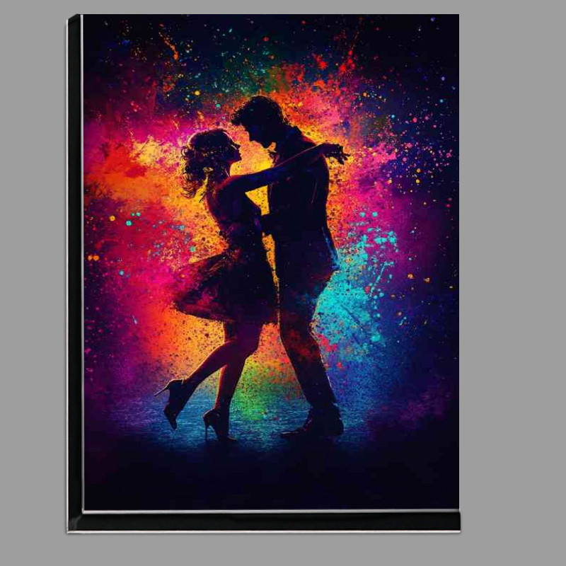 Buy Di-Bond : (Dancing the tango with colorful splashes of colours)