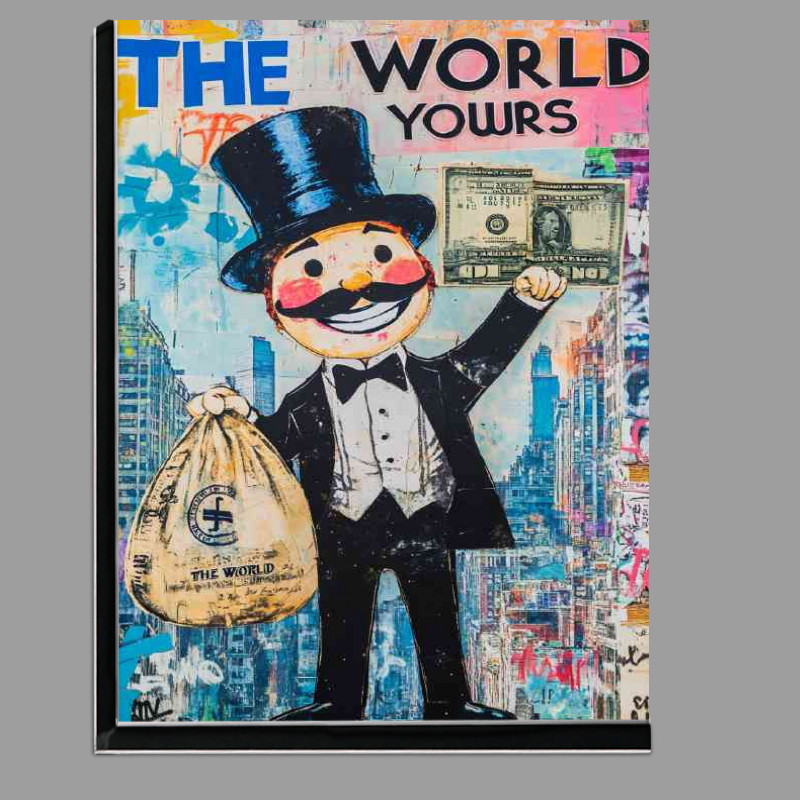 Buy Di-Bond : (Graffitti style artwork featuring the Monopoly man)