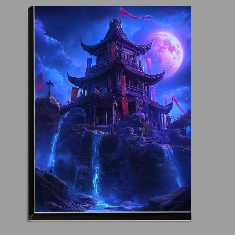 Buy Di-Bond : (Chinese style building on the top of an island)