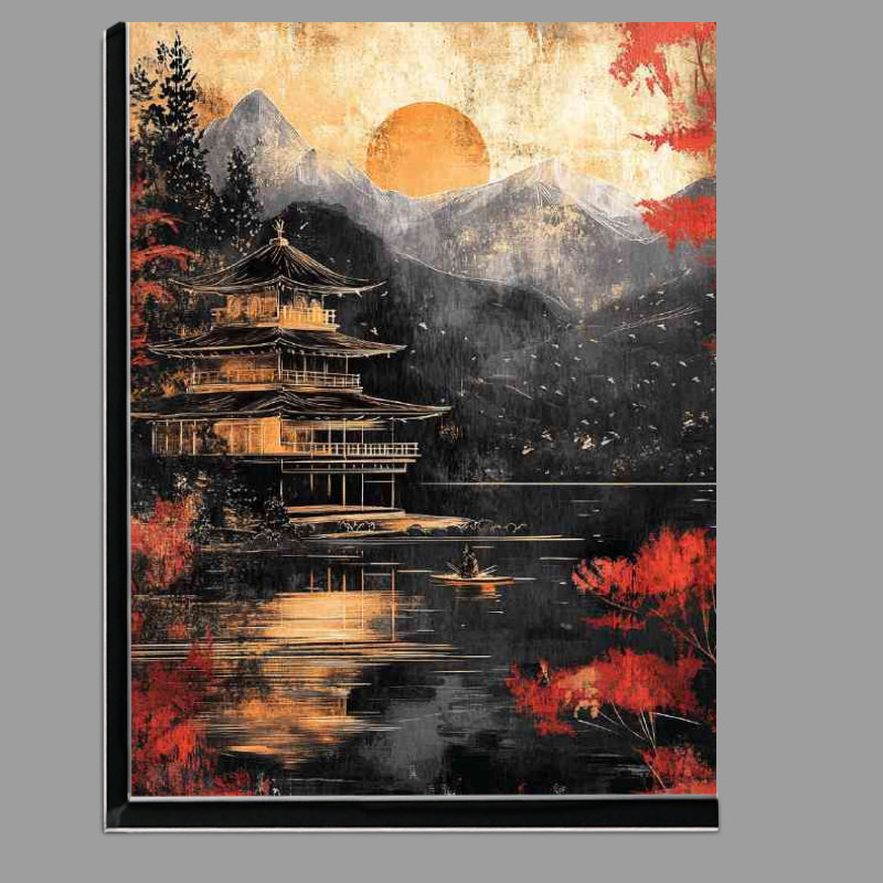 Buy Di-Bond : (Vintage Japanese postcard in the style of Kentaro)