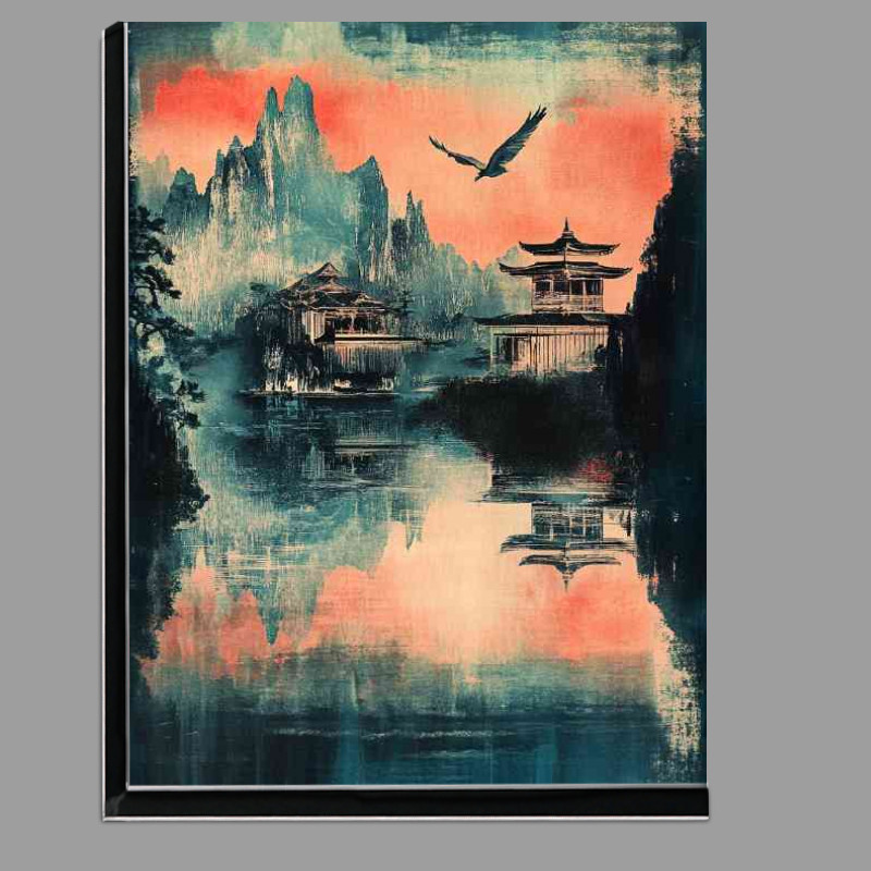 Buy Di-Bond : (Vintage Japanese postcard lake house)