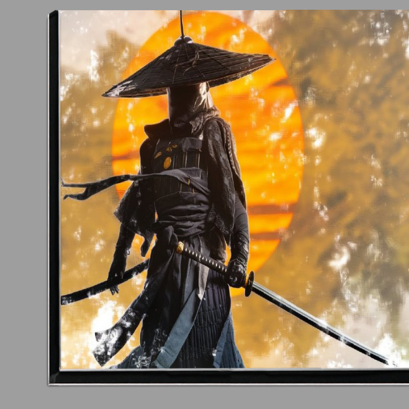 Buy Di-Bond : (Mysterious figure possibly a warrior with the yellow sun)