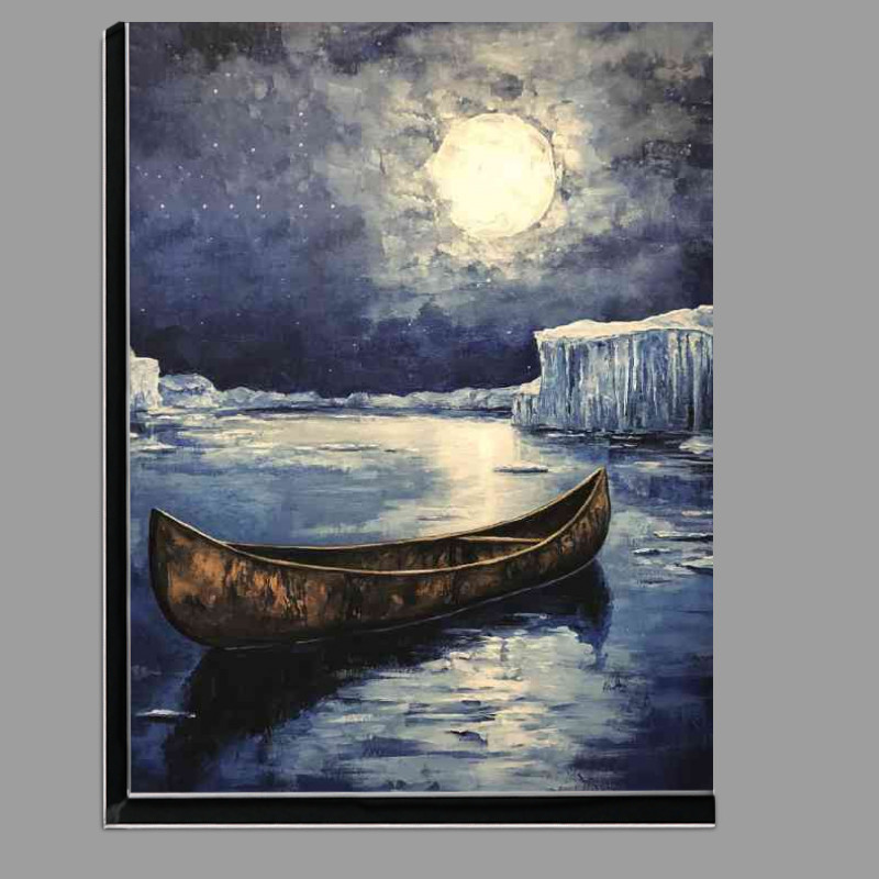 Buy Di-Bond : (Canoe floating on the water)