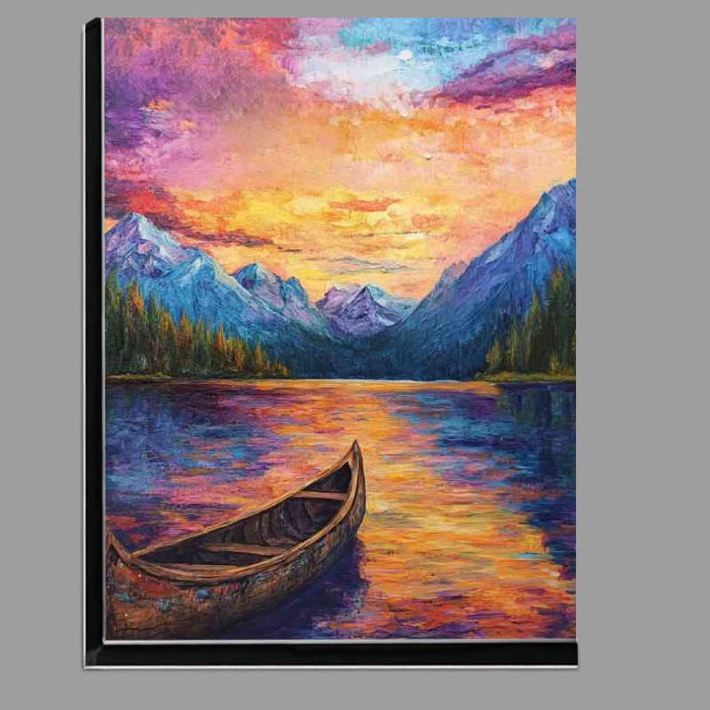 Buy Di-Bond : (Lake with the old boat)